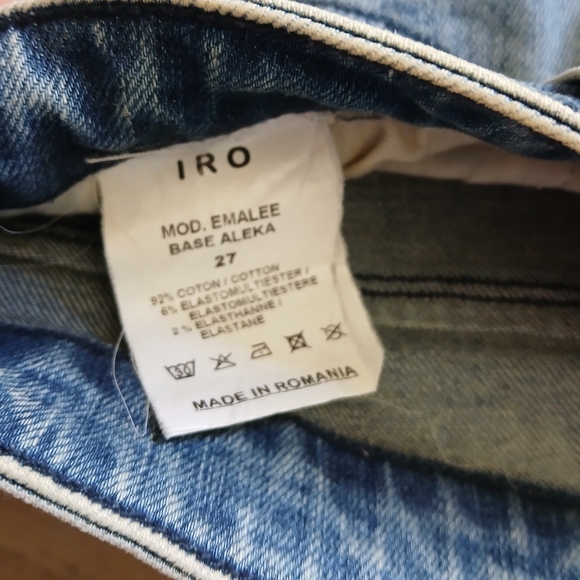 IRO.Jeans. IRO.Jeans "EMALEE" jeans size 27 - Picture 5 of 5